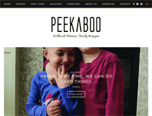 Tablet Screenshot of peekaboonwa.com